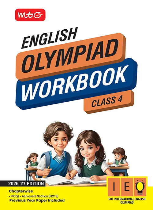 Class 4 International English Olympiad (IEO) Workbook By MTG Learning