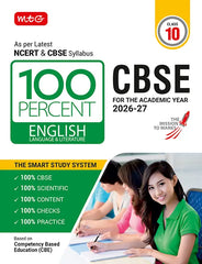 100 Percent NCERT and CBSE English Language and Literature Class 10 By MTG Learning