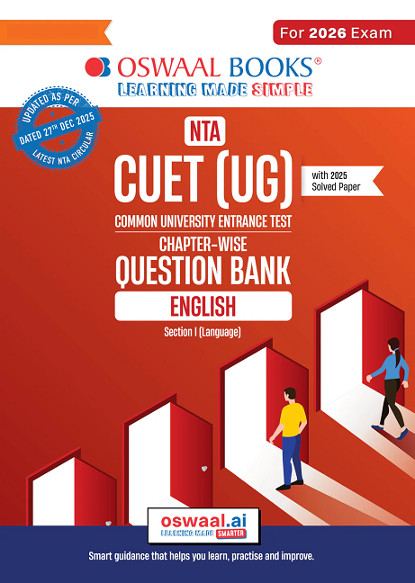 NTA CUET (UG) Question Bank - English Book By Oswaal Books