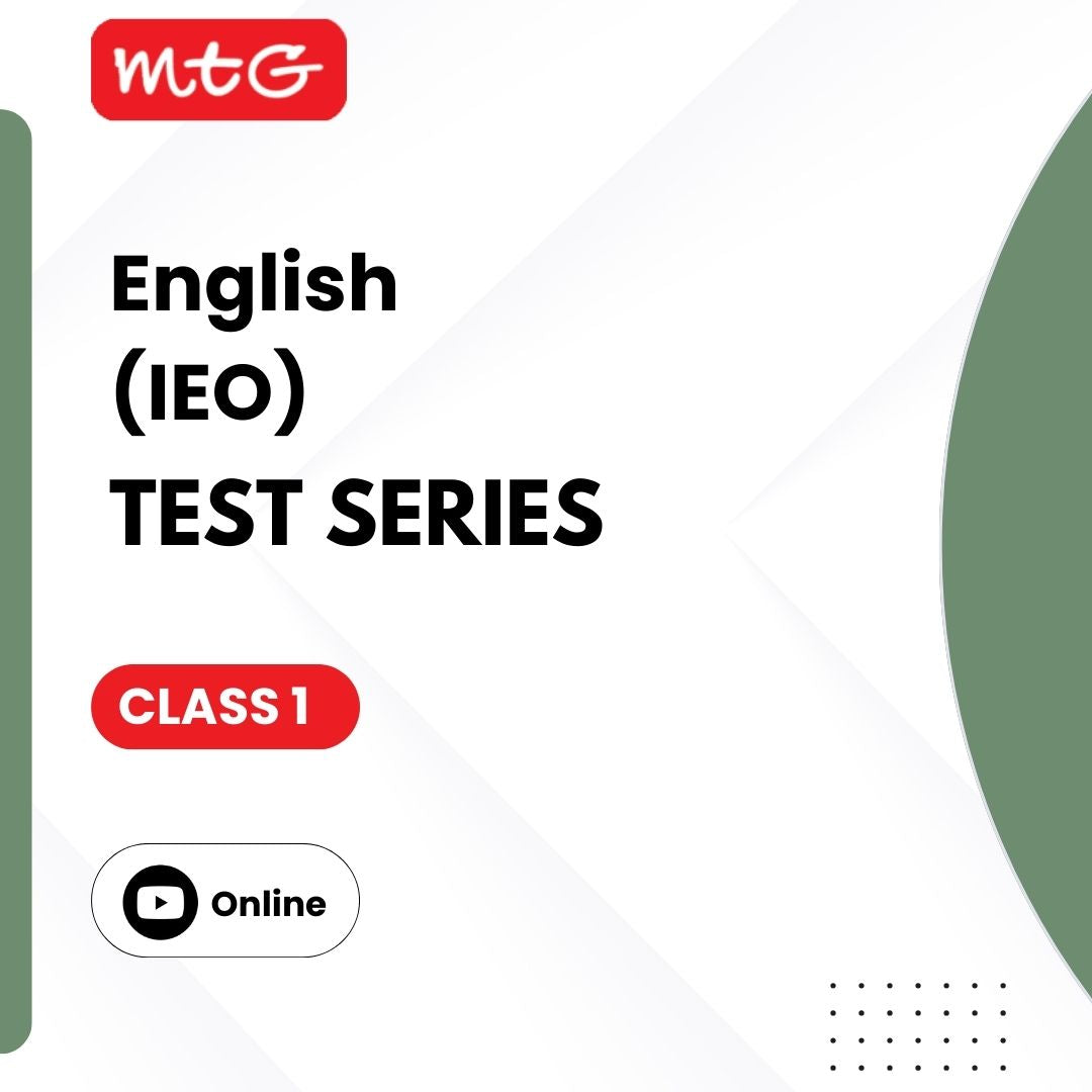 English (IEO) Online Test Series for Class 1 by MTG Learning