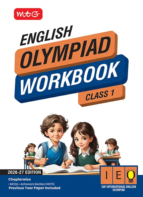 International English Olympiad (IEO) Workbook for Class 1 book by MTG Learning