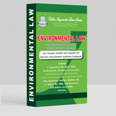 Environmental Law (Ambedkar University) Book for LLB by P Jaganathan, Usha Jaganathan, JP Arjun