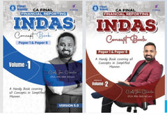 CA Final Financial Reporting Book Set (Set of 2 Volumes) by CA Jai Chawla