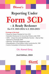 Bharat's Reporting under form 3CD – A Ready Reckoner Book by CA Kamal Garg