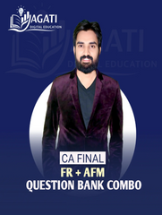 CA Final FR and AFM Question Bank Book By CA Pratik Jagati
