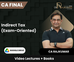 CA Final Indirect Tax (Exam-Oriented) Video Lectures by CA Rajkumar (Google Drive)