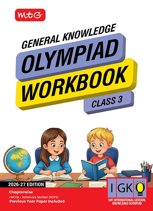 Class 3 International General Knowledge Olympiad (IGKO) Workbook By MTG Learning