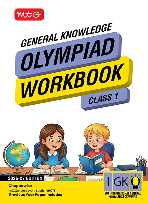 International General Knowledge Olympiad (IGKO) Workbook for Class 1 by MTG Learning
