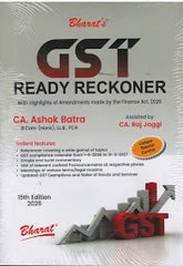 Bharat's GST Ready Reckoner Book by CA Ashok Batra