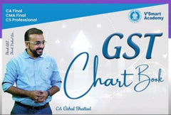 CA Final GST Chart Book Set by CA Vishal Bhattad