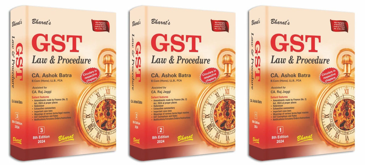 Bharat's  GST Law & Procedure by CA. Ashok Batra