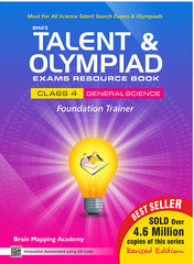 BMA's Talent & Olympiad Exam Resource Book for Class-4 (General Science)