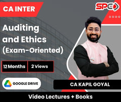 CA Inter Auditing and Ethics (Exam-Oriented) Video Lectures by CA Kapil Goyal (Google Drive, 12 Months, 2 Views)