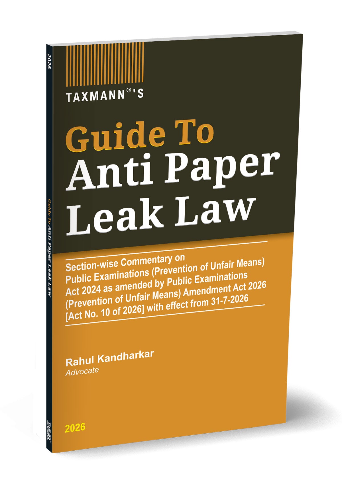 Taxmann's Guide to Anti Paper Leak Law - Book By Rahul Kandharkar