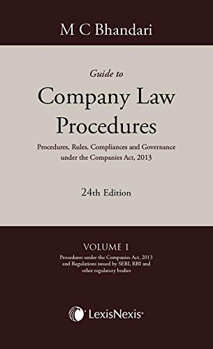 Guide to Company Law Procedures (Set of 4 Volumes) - Books By LexisNexis