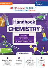 Handbook of Chemistry for Class 11 & 12 by Oswaal Books