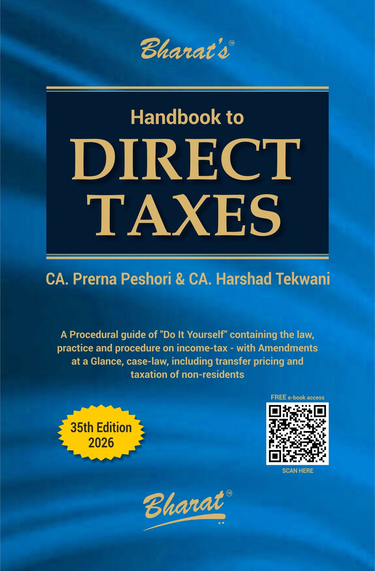 Bharat’s Handbook to Direct Taxes by CA Prerna Peshori and CA Harshad Tekwani