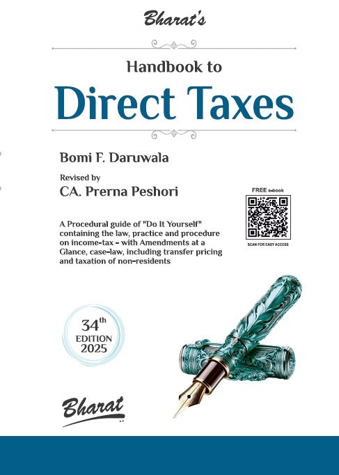 Bharat’s Handbook to Direct Taxes by Bomi F. Daruwala