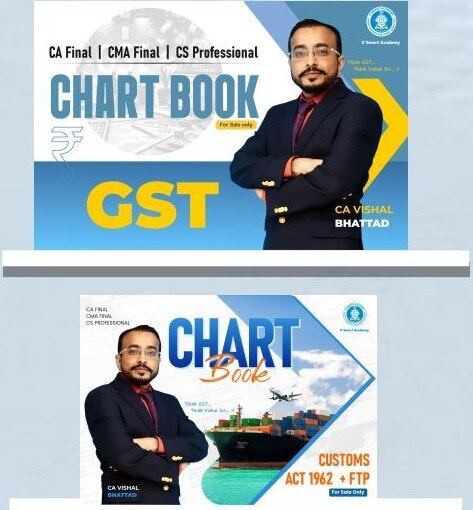 CA Final IDT Chart Book Set by CA Vishal Bhattad