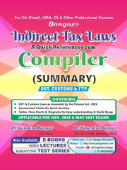 Aadhya's CA Final IDT Compiler Summary Book - By Dr Vandana Bangar and Dr Yogendra Bangar