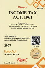 Income Tax Act, 1961 (Bare Act) -  Book by Bharat Law House
