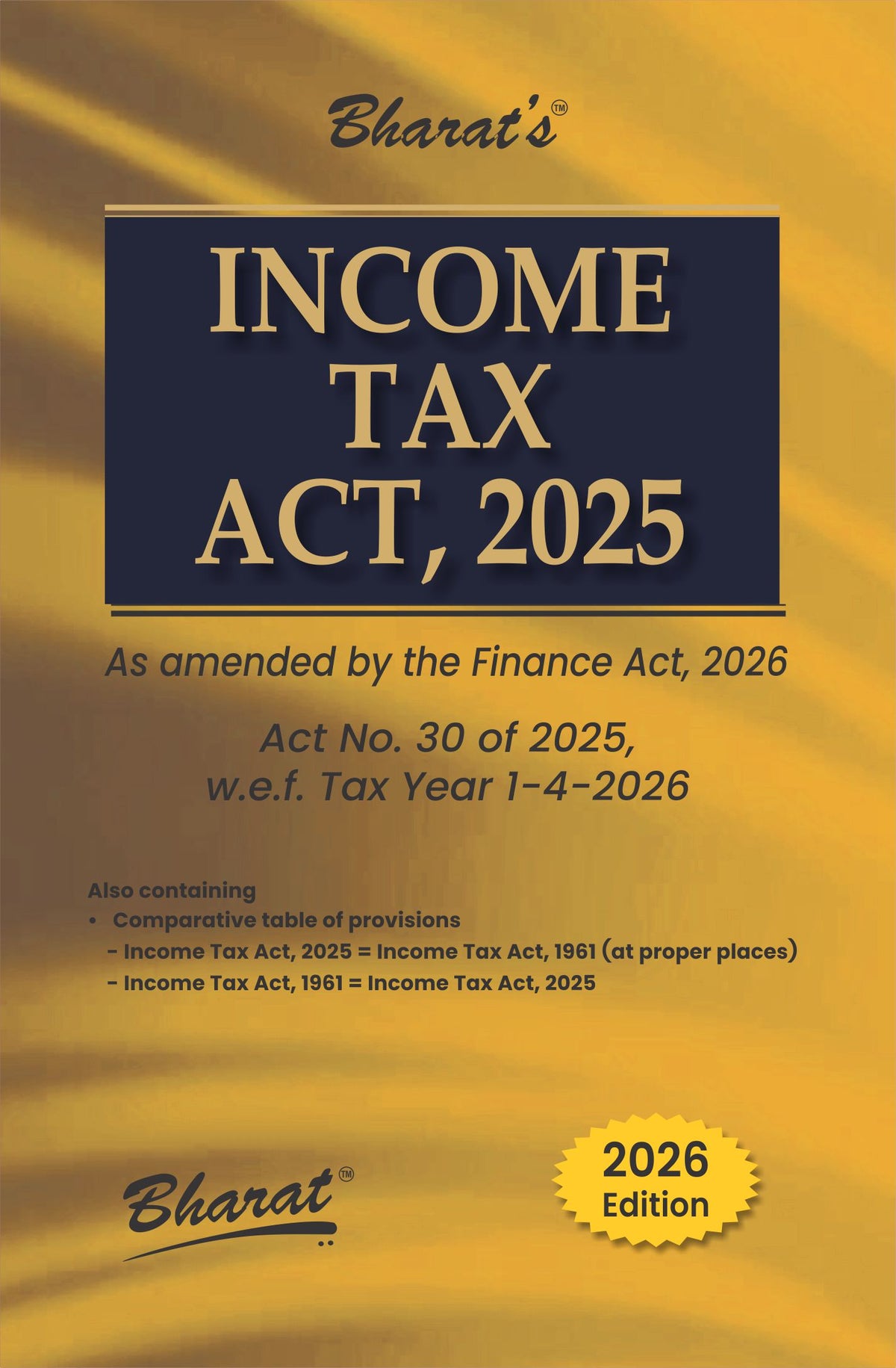 Bharat's Income Tax Act 2025 (Pocket Edition)