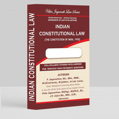 Indian Constitutional Law Solved Problems Book for LLB by P Jaganathan, Usha Jaganathan, JP Arjun