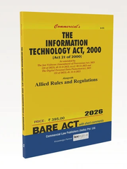 Commercial's The Information Technology Act, 2000 - Bare Act Book