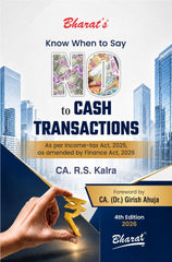 Bharat's Know When to Say No to Cash Transactions - Book