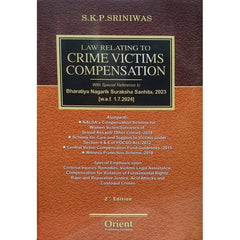 Law Relating To Crime Victims Compensation - Book By Orient Publishing Company