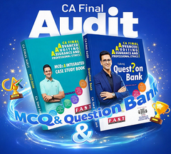CA Final Audit Question Bank without Audio PODs & MCQ Book by CA Sarthak Jain