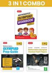 Class 2 International Mathematics Olympiad (IMO) Workbook, Prep-Guide and Previous Years Papers (PYQs) with Mock Test Paper – SOF Olympiad Books (3 IN 1 COMBO) by MTG Learning