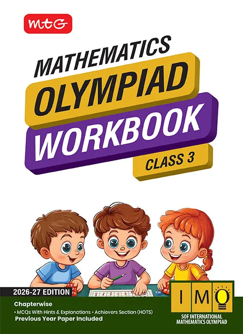 Class 3 International Mathematics Olympiad (IMO) Workbook by MTG Learning