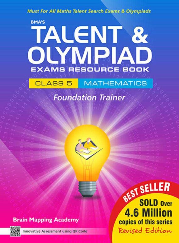 BMA's Talent & Olympiad Exam Resource Book for Class-5 (Maths)