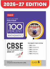 100 Percent NCERT & CBSE Mathematics Class 6 - Book By MTG Learning