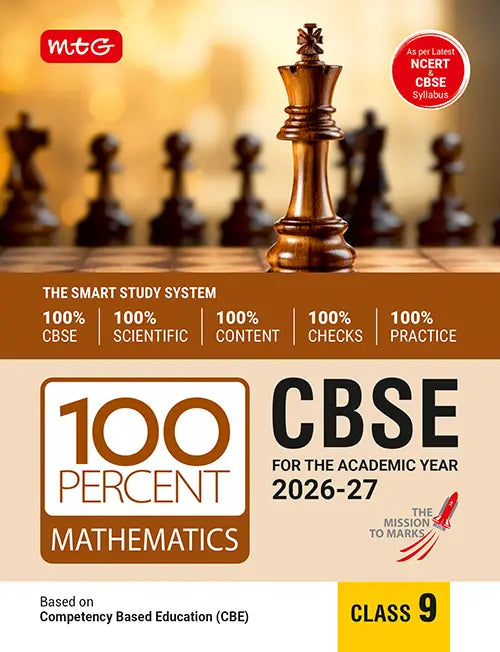 100 Percent NCERT and CBSE Mathematics Class 9 by MTG Learning