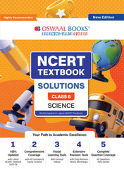 NCERT Textbook Solutions for Class 6 Science by Oswaal Books