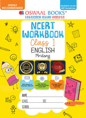 NCERT English Mridang Workbook for Class 1 by Oswaal Books