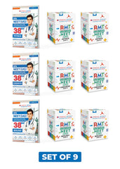 NEET (UG) Exam Solved Papers (Physics, Chemistry, Biology) Set of 9 By Oswaal Books