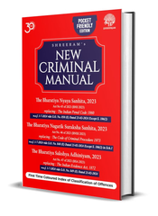 New Criminal Manual (BNS, BNSS, BSA) Pocket Friendly Edition -  Book By Shreeram Law House