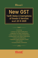 Bharat's New GST Tariff, Rates & Exemptions of Goods & Services