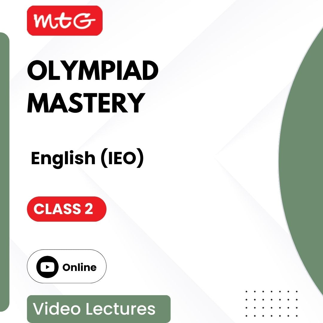 Olympiad Mastery English (IEO) Video Lectures for Class 2 by MTG Learning