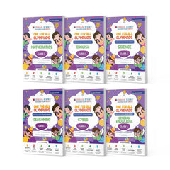 One For All Olympiad Previous Years' Solved Papers Class 5 (Set of 6 Books) by Oswaal Books