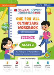 One For All Olympiad Workbook Class 2 Science by Oswaal Books