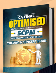 CA Final SCPM (SET B) Theory and Concept Book By CA Sankalp Kanstiya