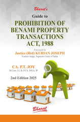 Bharat’s Guide to Prohibition of Benami Property Transaction Act, 1988 by CA. P.T. Joy