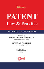 Bharats PATENT - Law & Practice Book by Rajiv Kumar Choudhary