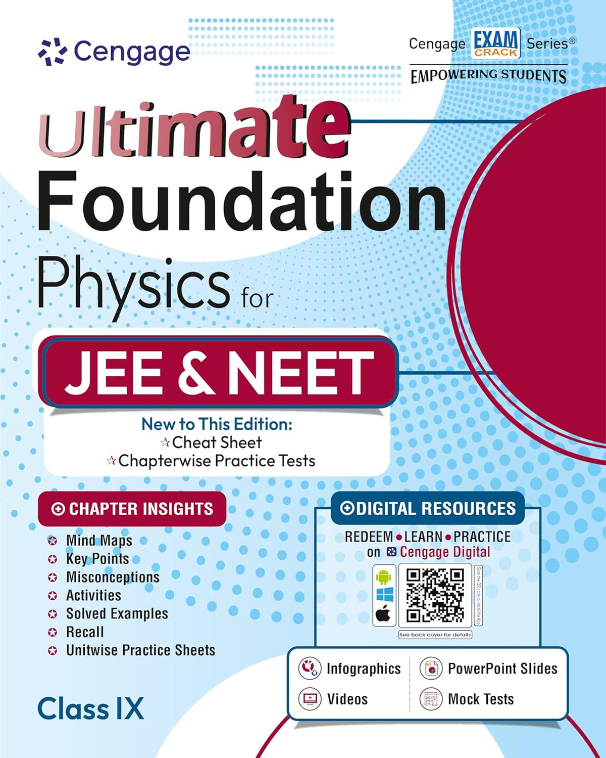 Ultimate Foundation Physics for JEE & NEET - Class 9 Book by Cengage