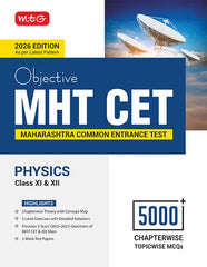 Objective MHT CET Physics Book for Engineering and Pharmacy Entrance Exam 2026 by MTG Learning