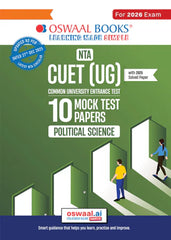NTA CUET (UG) Mock Test Papers - Political Science By Oswaal Books